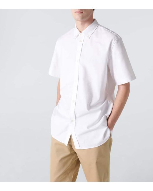 X Brooks Brothers camisa de algodon Junya Watanabe de hombre de color White