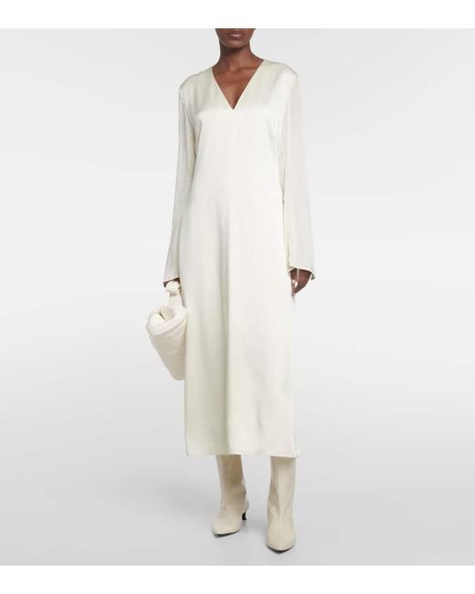 Jil Sander White Leather Boots