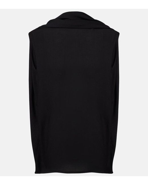 Totême Black Knitted Top