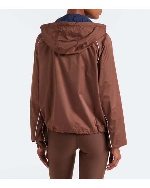 The Upside Brown Lila Hooded Jacket