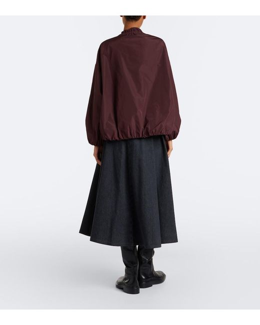 Max Mara Black Denim Midi Skirt