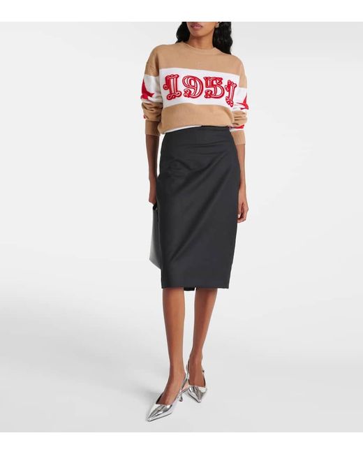 Gonna A Tubino Eden di Max Mara in Black