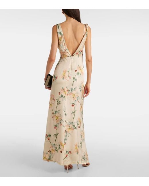 Totême  Metallic Maxikleid