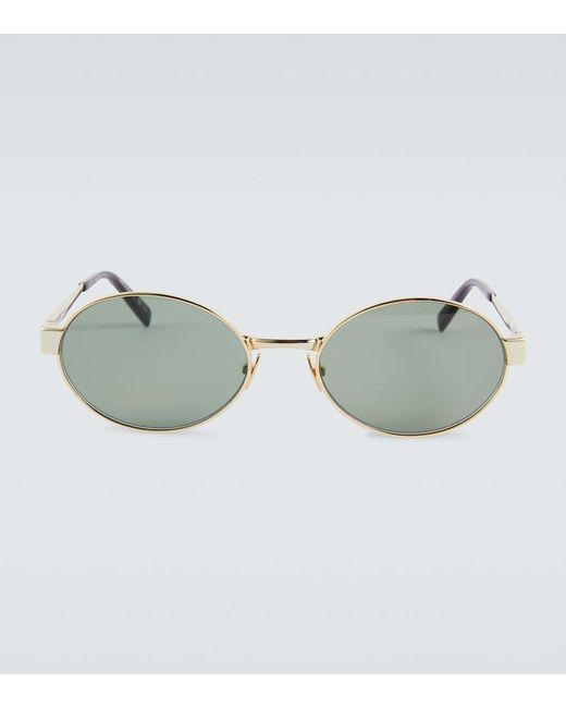 Saint Laurent Multicolor Round Sunglasses for men