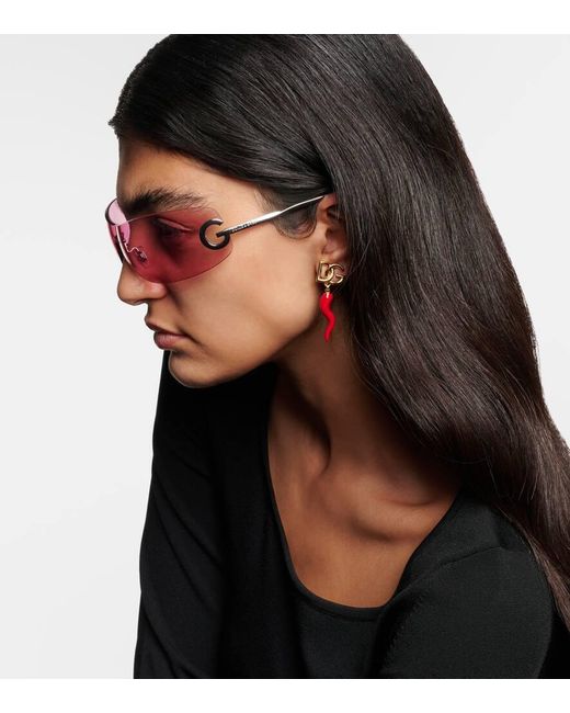 Occhiali Da Sole Twist Mania di Dolce & Gabbana in Pink