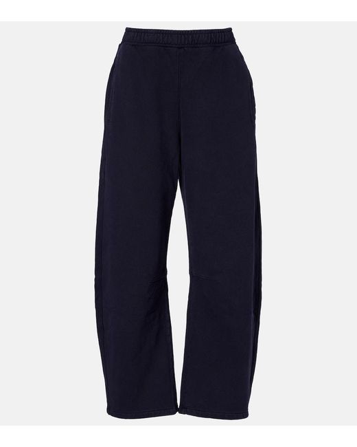Citizens of Humanity Blue Miro Cotton Fleece Sweatpants