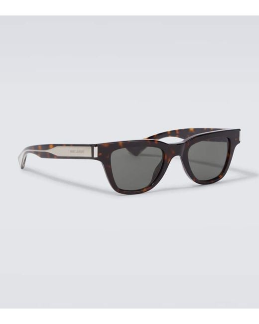 Saint Laurent Eckige Sonnenbrille Sl 789 Jacques in Brown für Herren