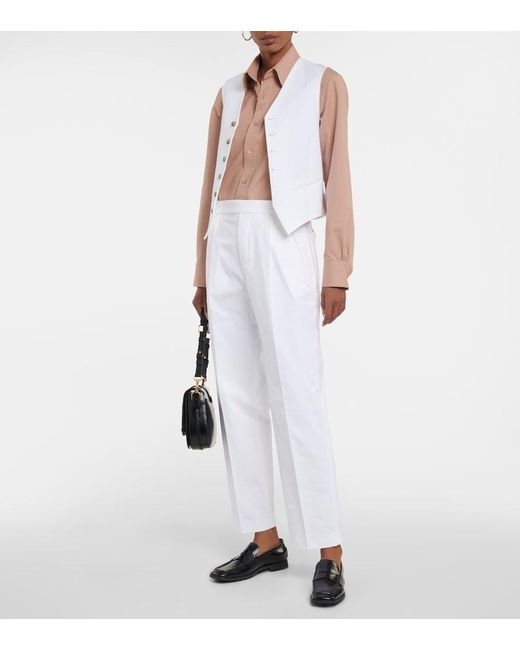 Tod's Natural Cotton Shirt