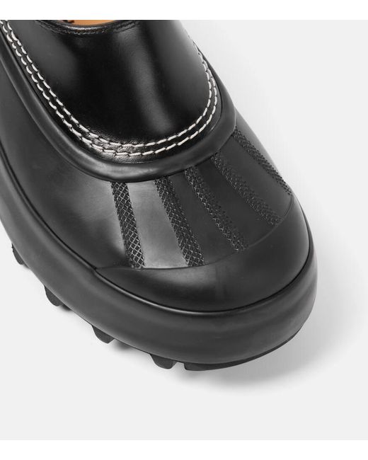 Proenza Schouler Black Ankle Boots Aus Leder