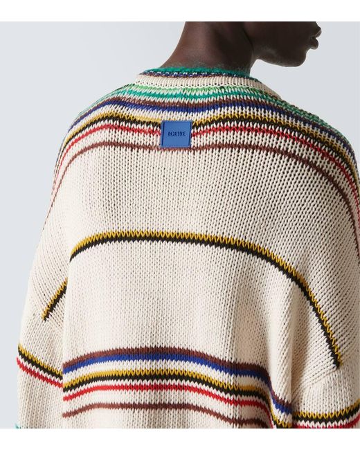 Loewe Paula's Ibiza Pullover aus einem Baumwollgemisch in Multicolor für Herren