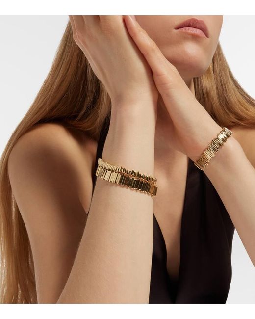 Suzanne Kalan Metallic Armband aus 18kt Gelbgold