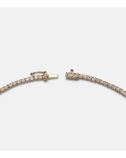 Anita Ko Metallic Hepburn 18Kt Choker With Diamonds