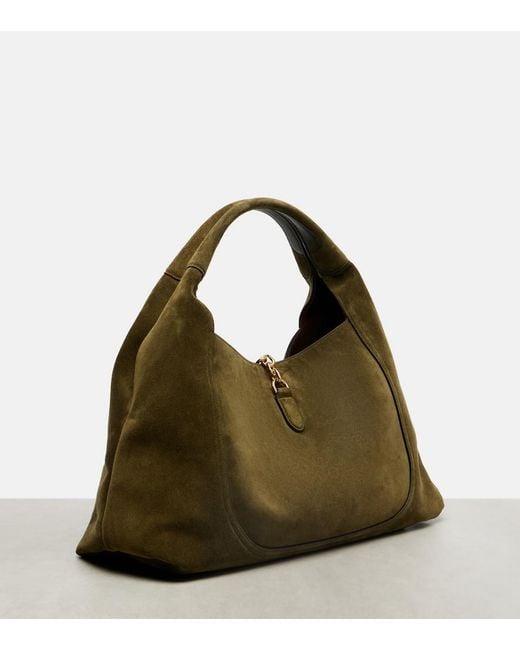 Gucci Green Softbit Maxi Shoulder Bag