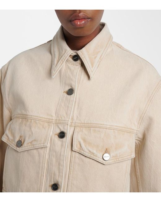 Khaite Natural Tomer Denim Jacket
