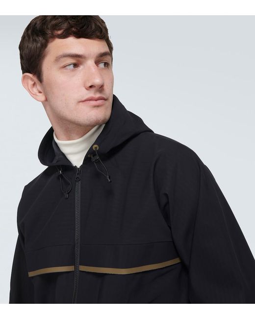 Chaqueta De Forro Polar Con Capucha GR10K de hombre de color Black