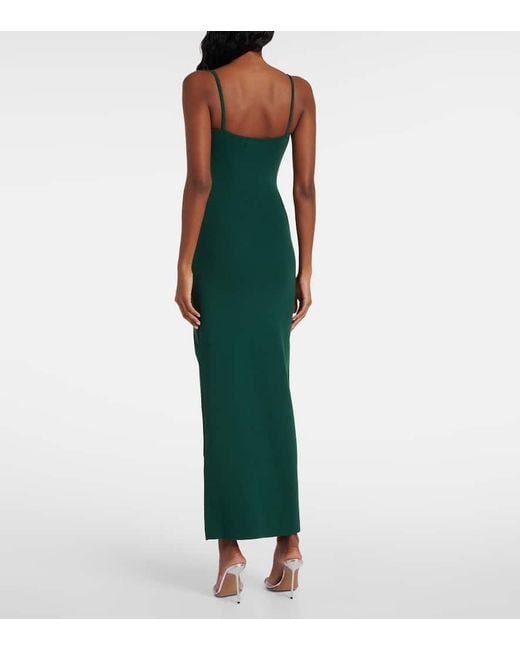 Christopher Esber Green Salacia Cutout Maxi Dress
