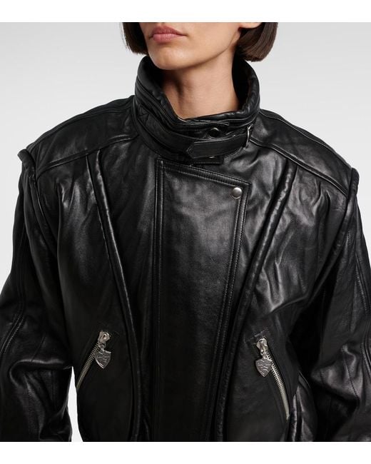 Isabel Marant Black Leather Jacket