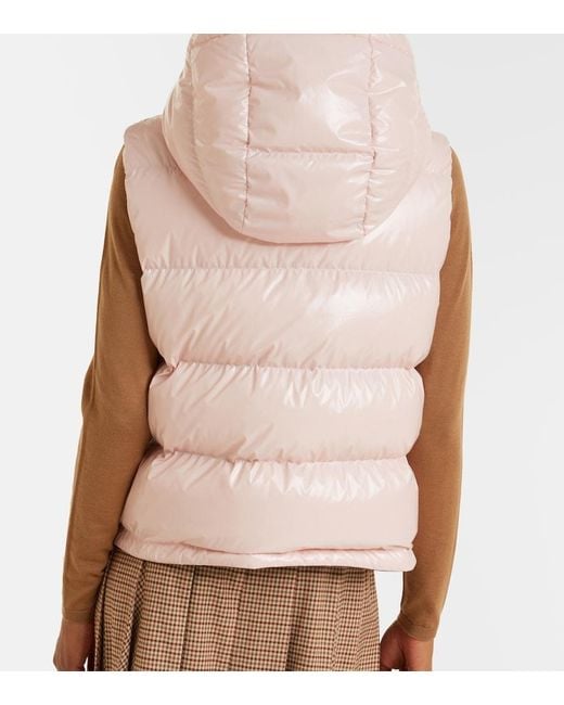 Moncler Pink Niverolle Down Vest