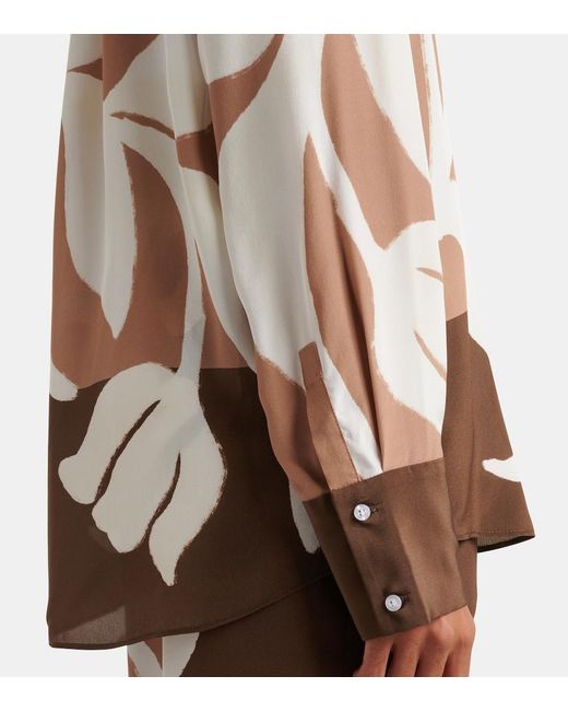 Sir Natural Portia Silk Satin Pajama Shirt