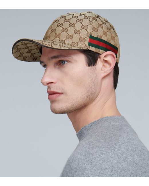 gucci cap blue stripe