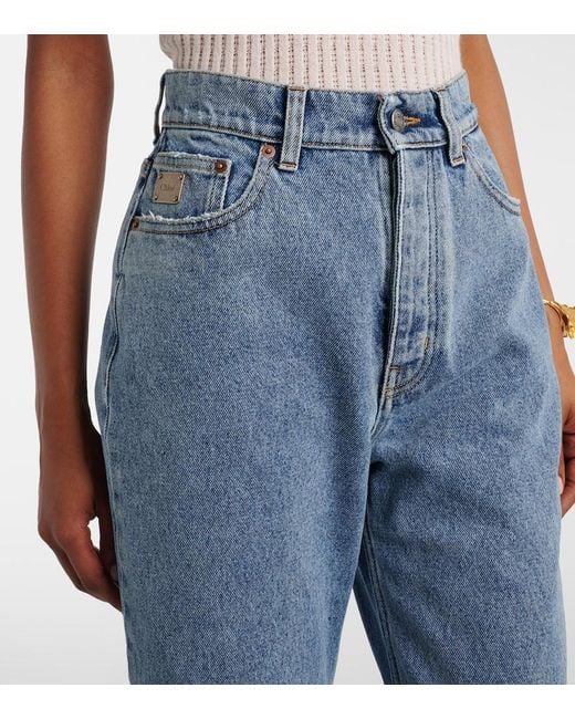 Chloé Blue Tapered Jeans