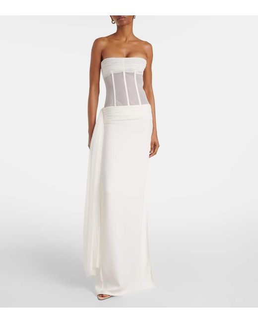 Bridal di Christopher Esber in White