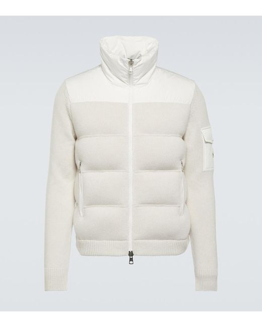 Moncler Jacke aus Wolle in White für Herren