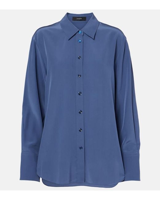 Joseph Blue Joe Silk Shirt