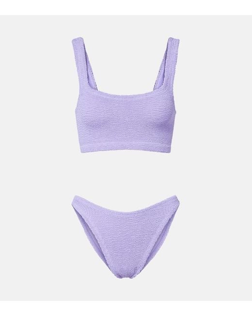 Hunza G Purple Xandra Bikini
