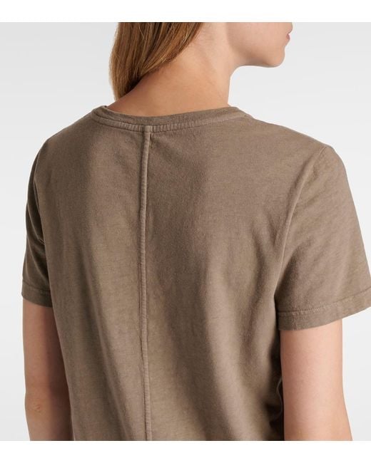 Camiseta Wesler De Jersey De Algodon The Row de color Natural