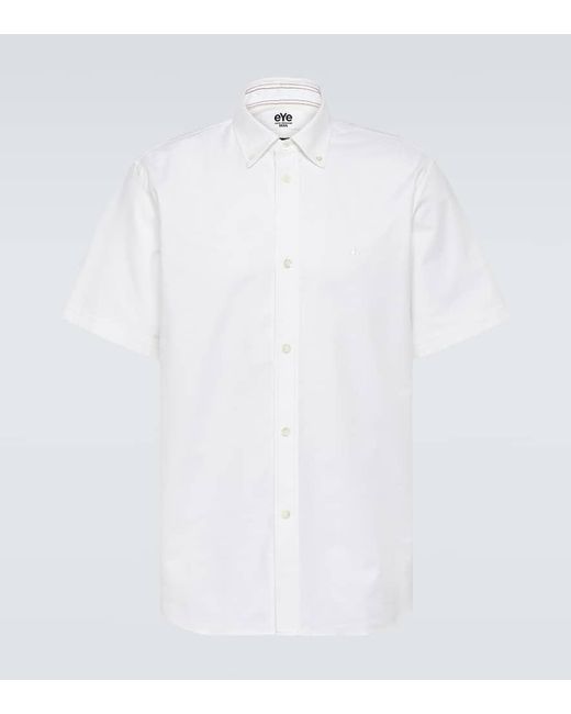 X Brooks Brothers camisa de algodon Junya Watanabe de hombre de color White
