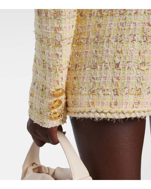 Giambattista Valli Natural Jacke Aus Boucle