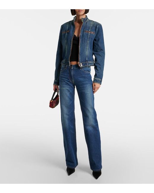 Magda Butrym Blue Denim Jacket