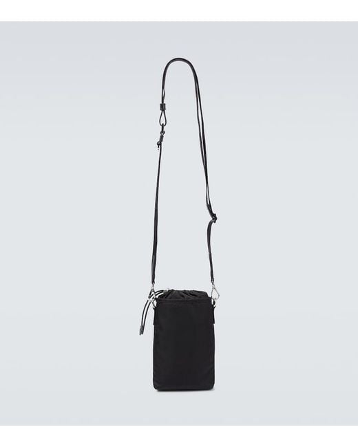 Prada White Re-Nylon Smartphone Case for men