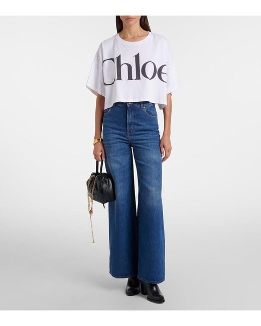 Chloé Black Icons Small Leather Shoulder Bag