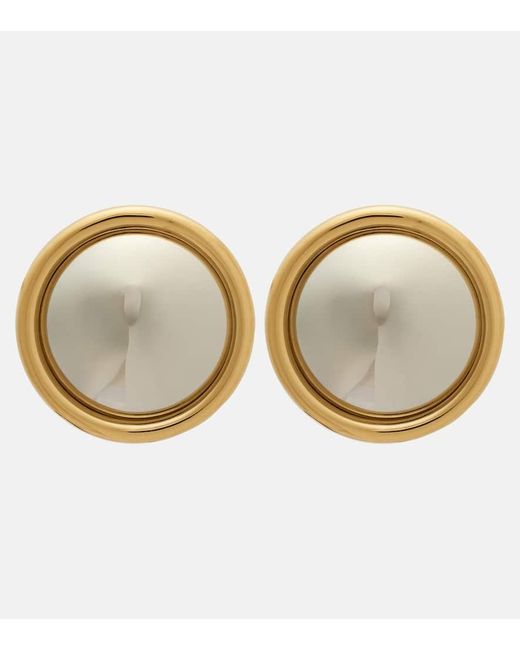 Jacquemus Brown Ohrringe Rond