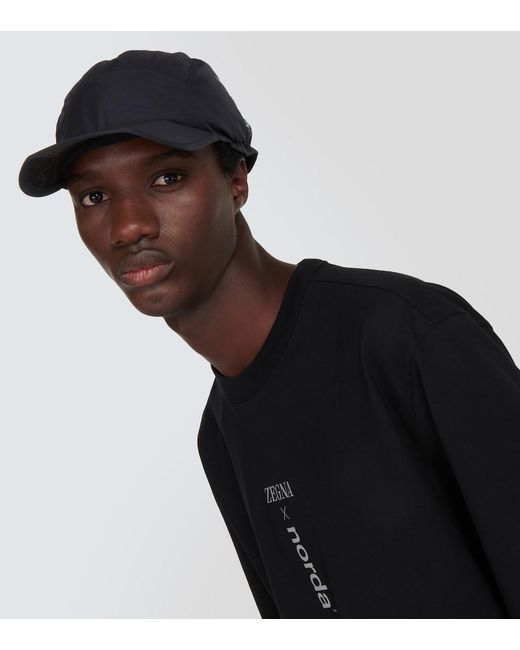 Zegna Blue X Norda Logo Cap for men