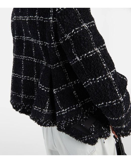 Chaqueta de tweed Sacai de color Black