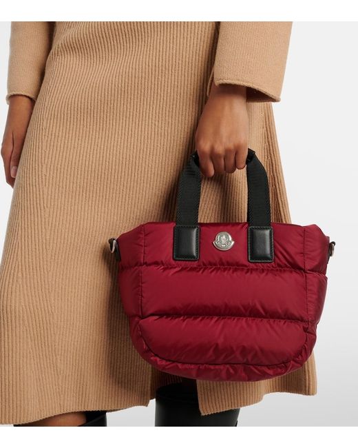 Moncler Red Tote Bag Caradoc Mini