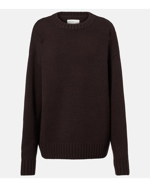 Extreme Cashmere Black N°383 Lovely Cashmere Sweater