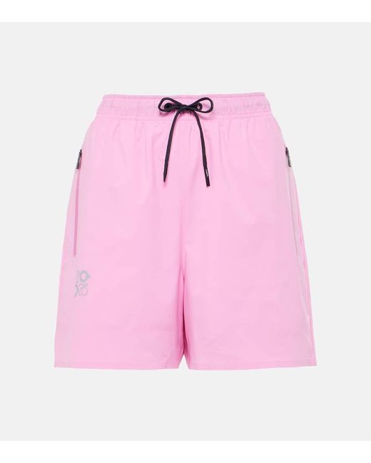 Loewe Pink X On Technical Shorts