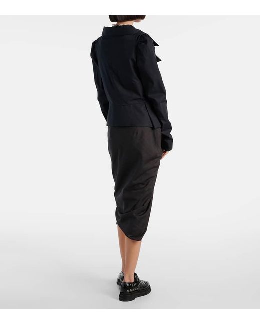 Chemise Monday En Coton Vivienne Westwood en coloris Black