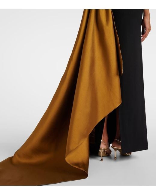Robe Longue Kinsley Solace London en coloris Black
