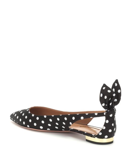 aquazzura deneuve ballet flats