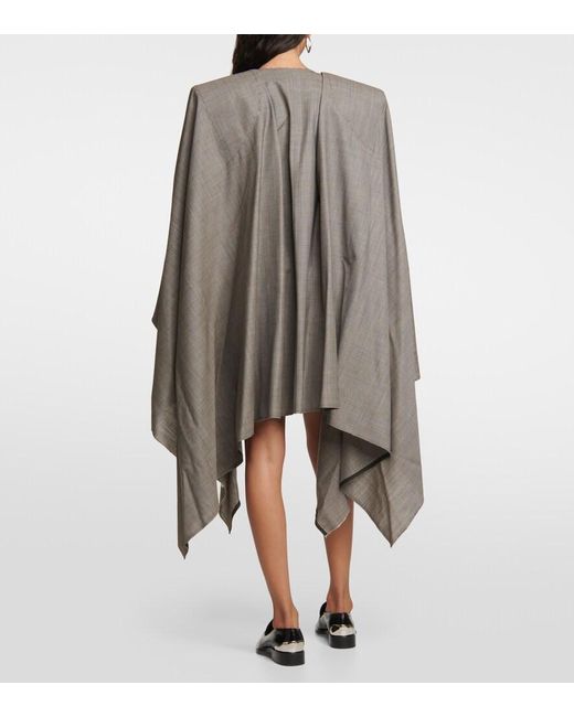 Junya Watanabe Gray Blazer Wool Minidress