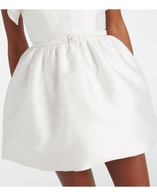 Roland Mouret Gray Minikleid