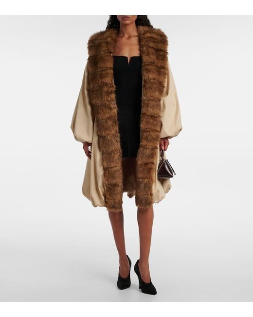 Cappotto Con Cintura di ROTATE BIRGER CHRISTENSEN in Natural