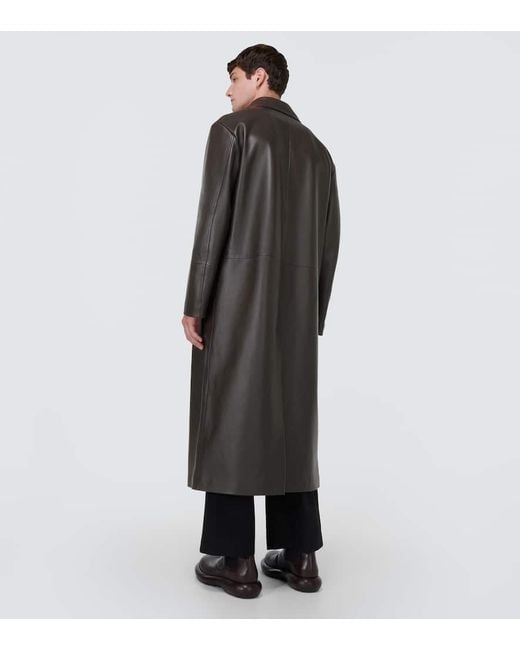 Loewe cheap leather coat