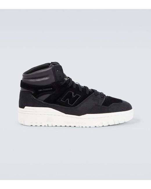 Junya Watanabe Black X New Balance 650 Suede Sneakers for men