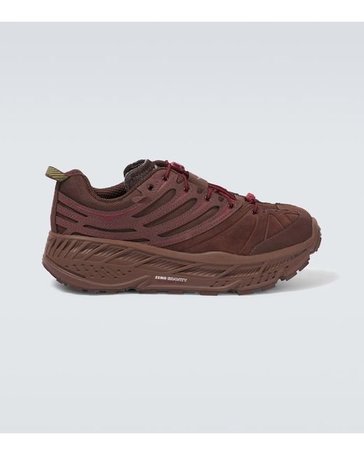 Hoka One One Brown Stinson Evo Og Sneakers for men
